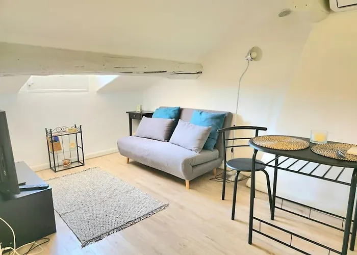 Palais Des Festivals Et Rue D'antibes Charme Mansardes Apartmán *